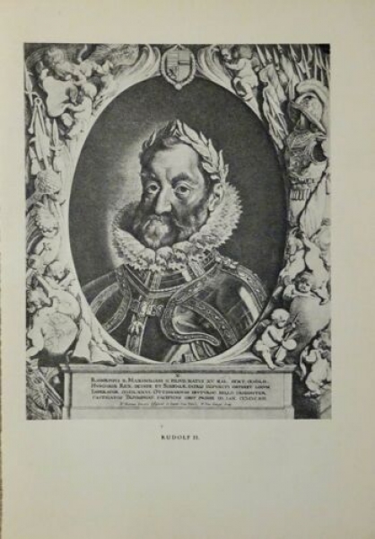 Kupfertiefdruck von 1935 - Rudolf II.